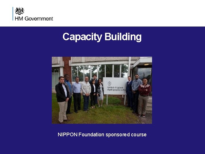 Capacity Building NIPPON Foundation sponsored course Capacity Building NIPPON Foundation sponsored course