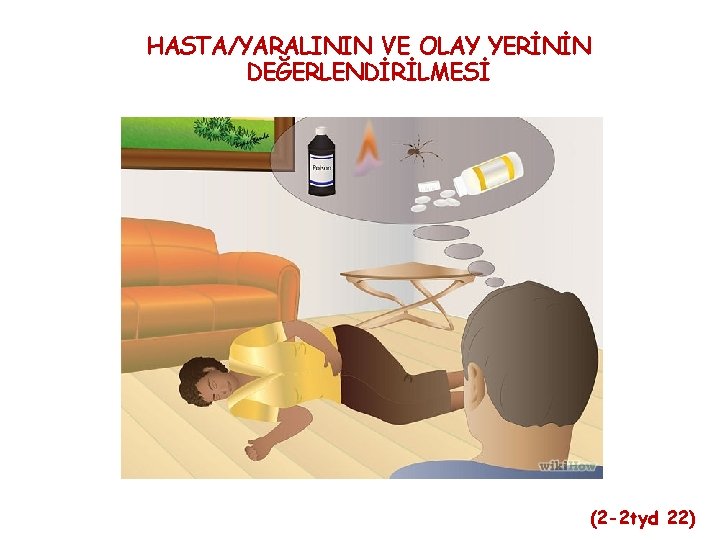 HASTA/YARALININ VE OLAY YERİNİN DEĞERLENDİRİLMESİ (2 -2 tyd 22) 