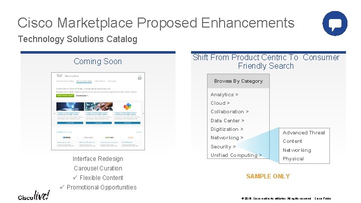 Cisco Marketplace Proposed Enhancements Technology Solutions Catalog Coming Soon Shift From Product Centric To