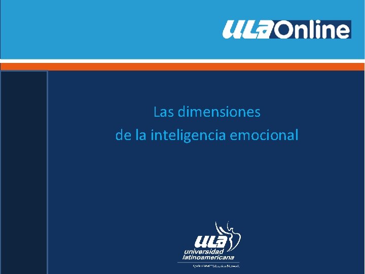 Las dimensiones de la inteligencia emocional 