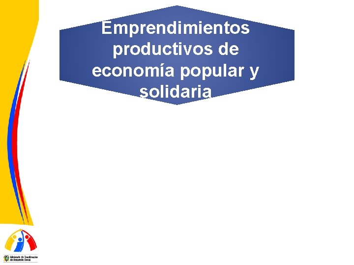 Emprendimientos productivos de economía popular y solidaria 