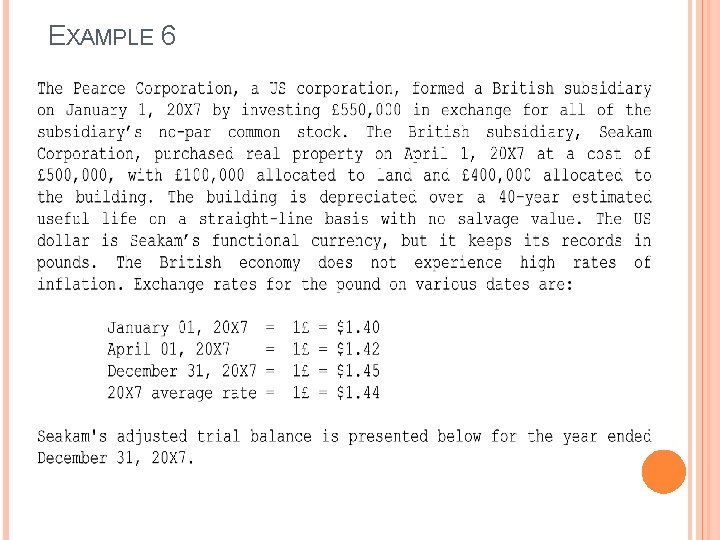 EXAMPLE 6 EXAMPLE 6