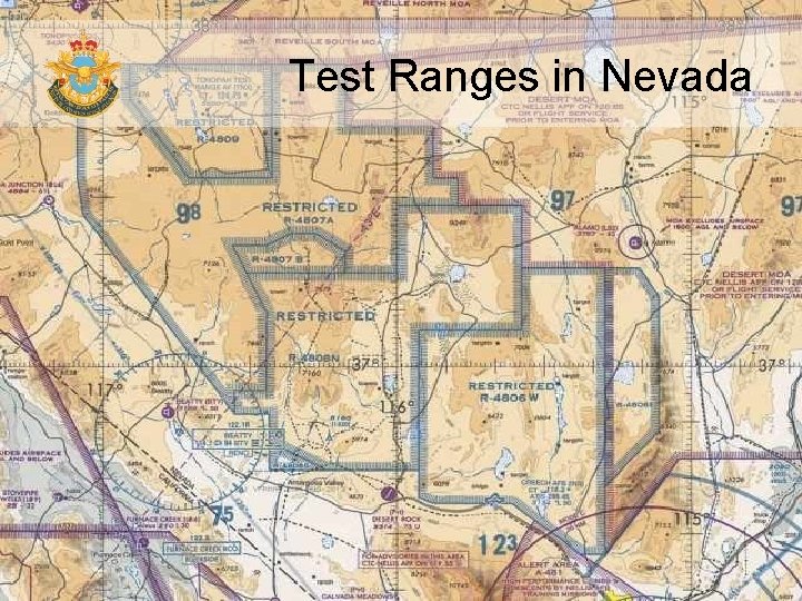 Test Ranges in Nevada 