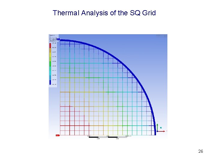 Thermal Analysis of the SQ Grid 26 