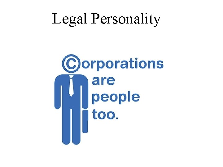 Legal Personality 