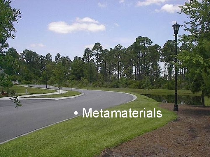  • Metamaterials 