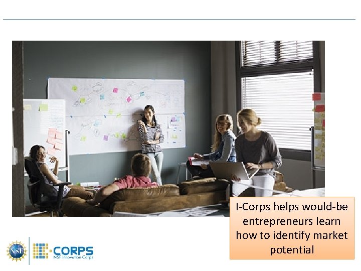 I-Corps helps would-be entrepreneurs learn how to identify market potential 