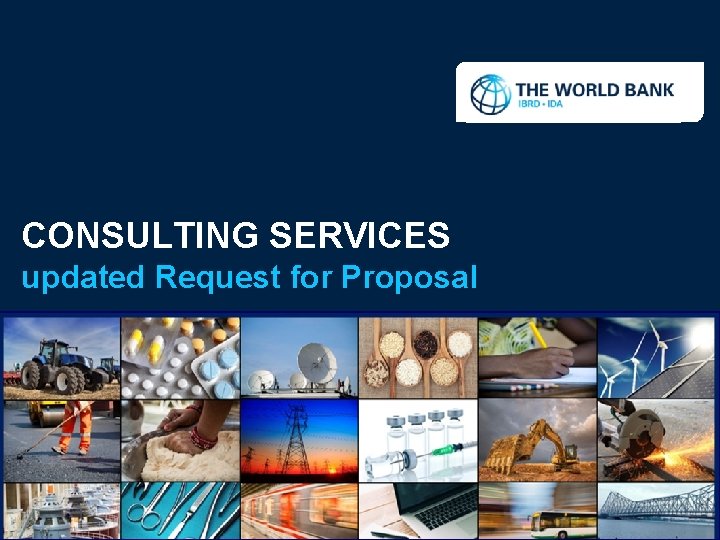 CONSULTING SERVICES updated Request for Proposal 