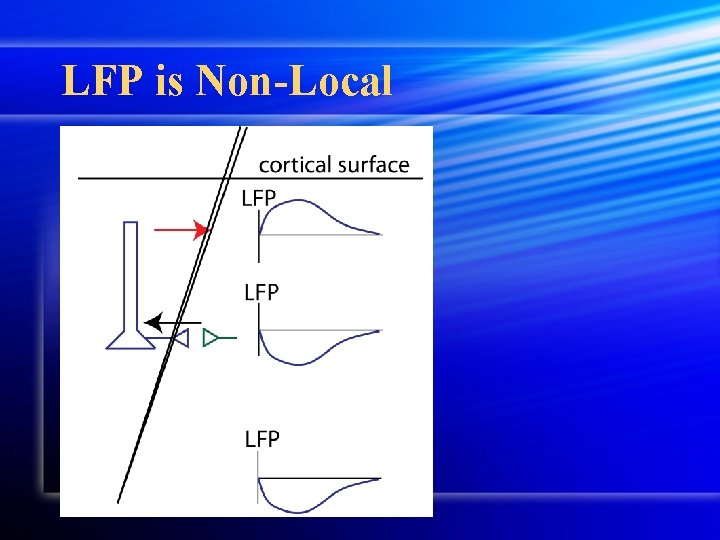 LFP is Non-Local LFP is Non-Local