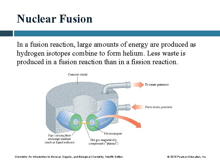 Nuclear Fusion In a fusion reaction, large amounts of energy are produced as hydrogen