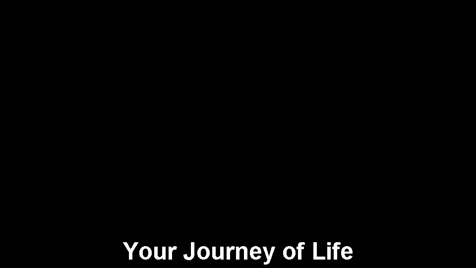 Your Journey of Life 