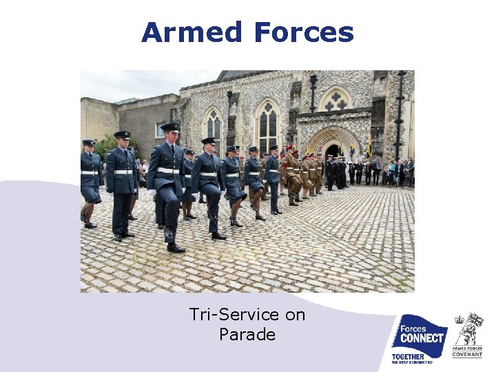 Armed Forces Tri-Service on Parade 