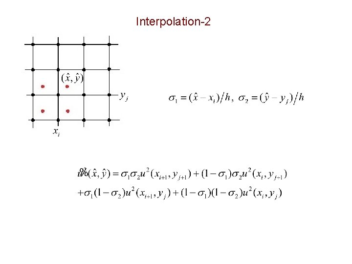 Interpolation-2 
