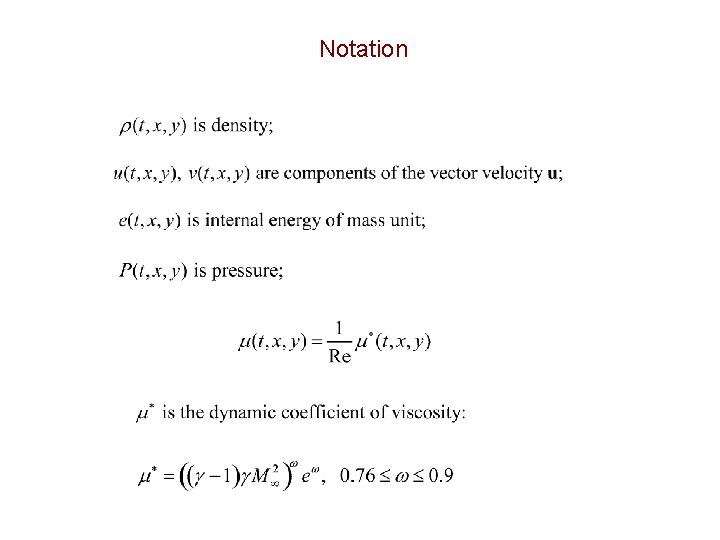 Notation 