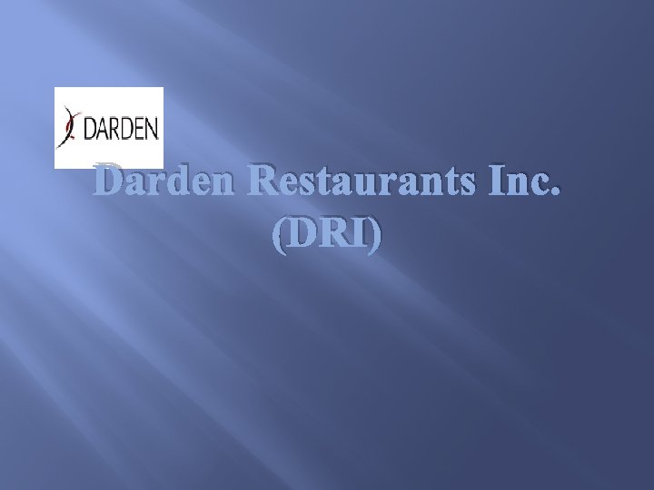 Darden Restaurants Inc. (DRI) 