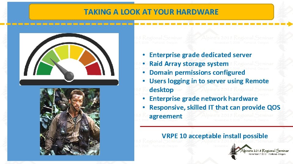 TAKING A LOOK AT YOUR HARDWARE Enterprise grade dedicated server Raid Array storage system