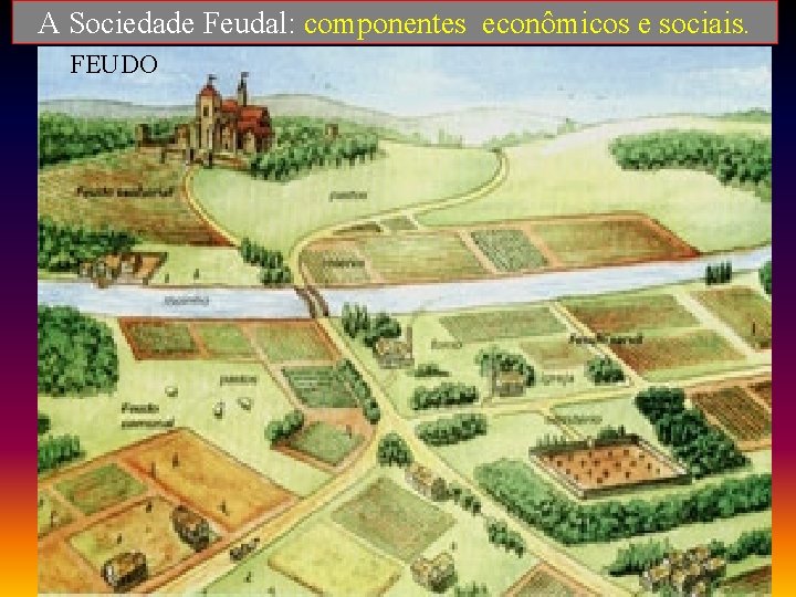 A Sociedade Feudal: componentes econômicos e sociais. FEUDO 