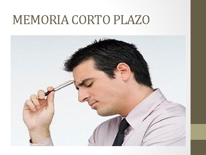 MEMORIA CORTO PLAZO 