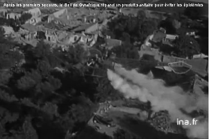 Après les premiers secours, le Bell de Gyrafrique répand un produit sanitaire pour éviter