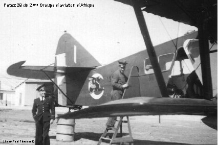 Potez 29 du 2ème Groupe d’aviation d’Afrique (Jean-Paul Thévenod) 