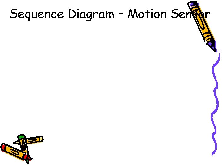 Sequence Diagram – Motion Sensor 