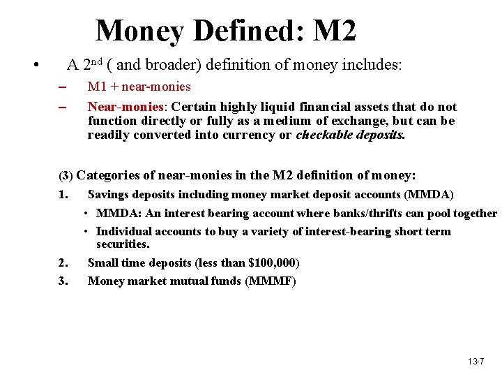Chapter 10 Money and Banking El Dorado High