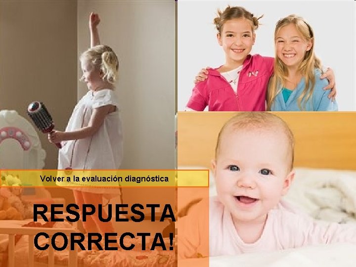 Volver a la evaluación diagnóstica RESPUESTA CORRECTA! 