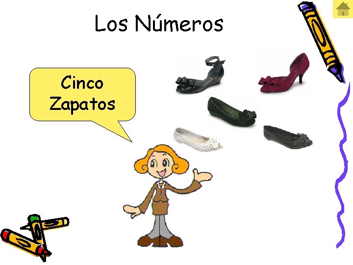 Los Números Cinco Zapatos 