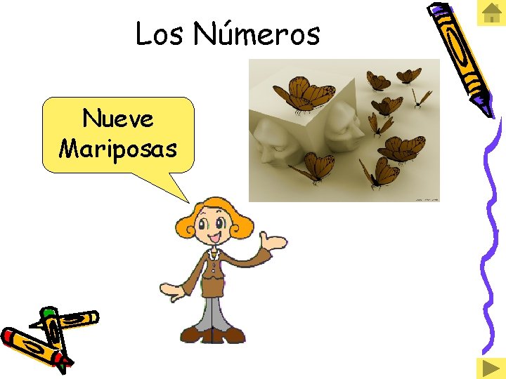 Los Números Nueve Mariposas 