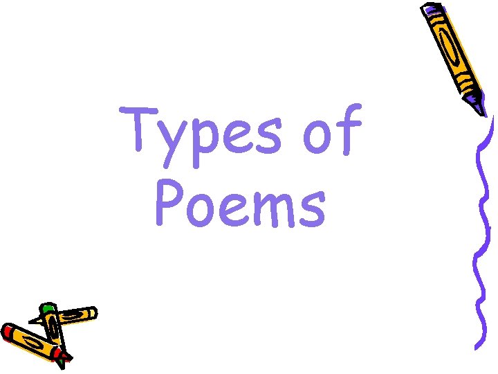 Types of Poems 