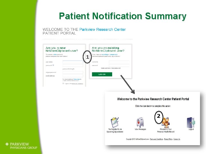  Patient Notification Summary 1 