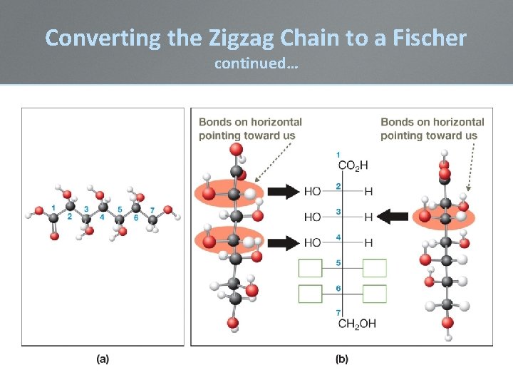 Converting the Zigzag Chain to a Fischer continued… Converting the Zigzag Chain to a Fischer continued…