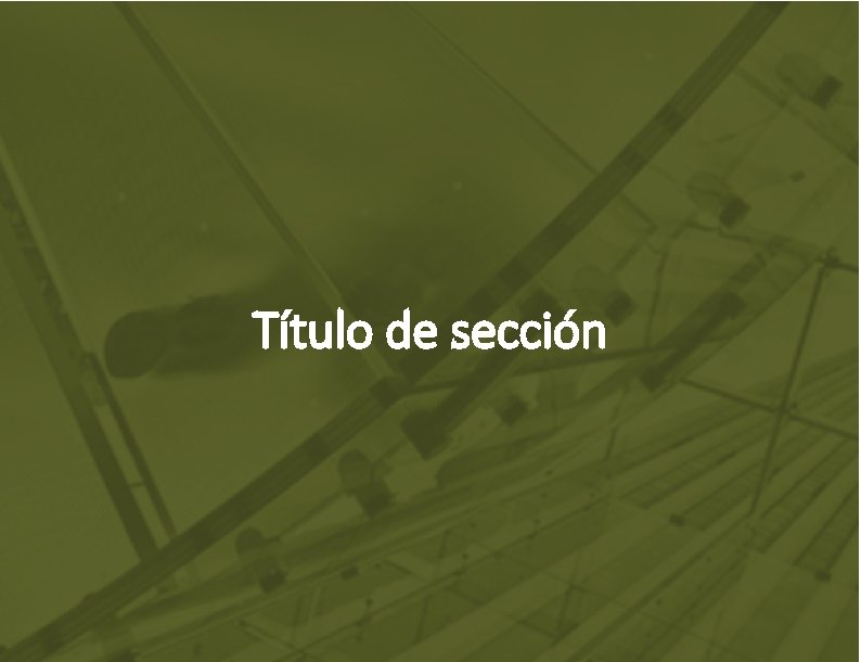 Título de sección 
