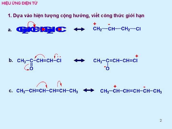 HIỆU ỨNG ĐIỆN TỬ 1. Dựa vào hiện tượng cộng hưởng, viết công thức