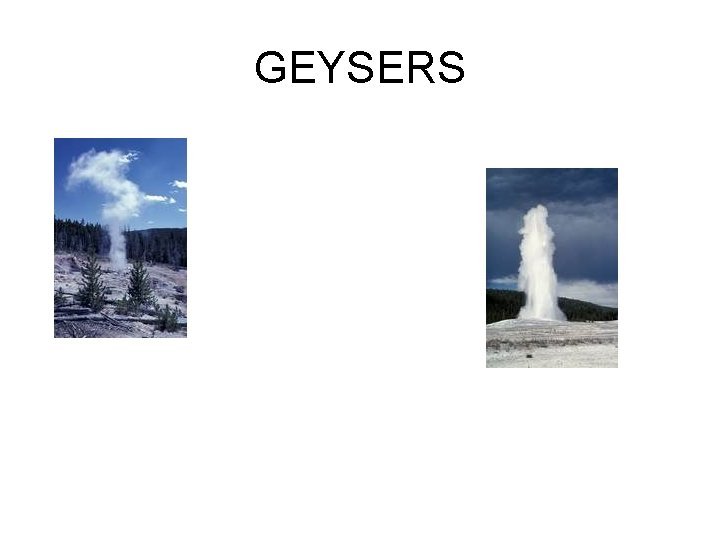 GEYSERS 