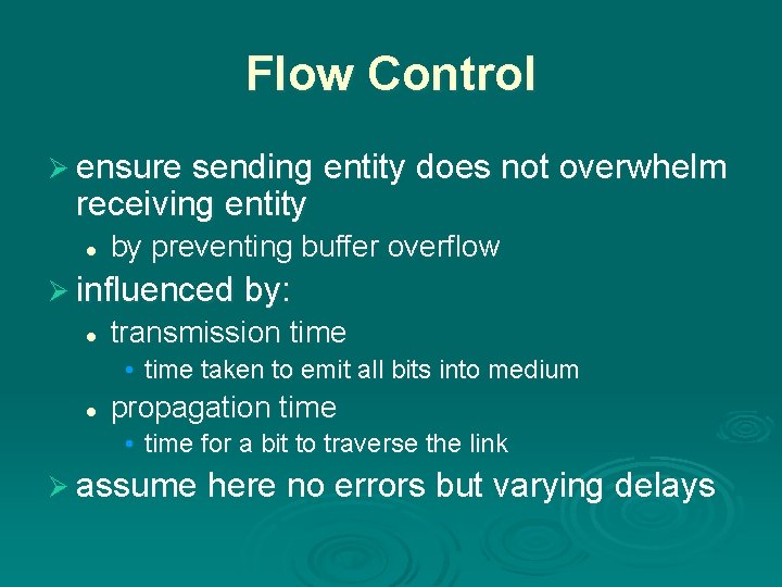 Data And Computer Communications Chapter 7 Data Link