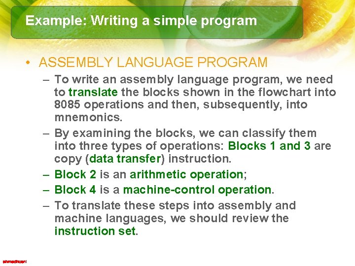 EMT 2484 EMT 2453 INTRODUCTION TO MICROPROCESSOR DESIGN