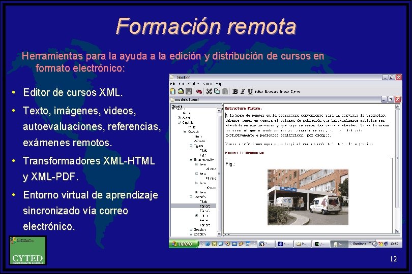 Formación remota Herramientas para la ayuda a la edición y distribución de cursos en