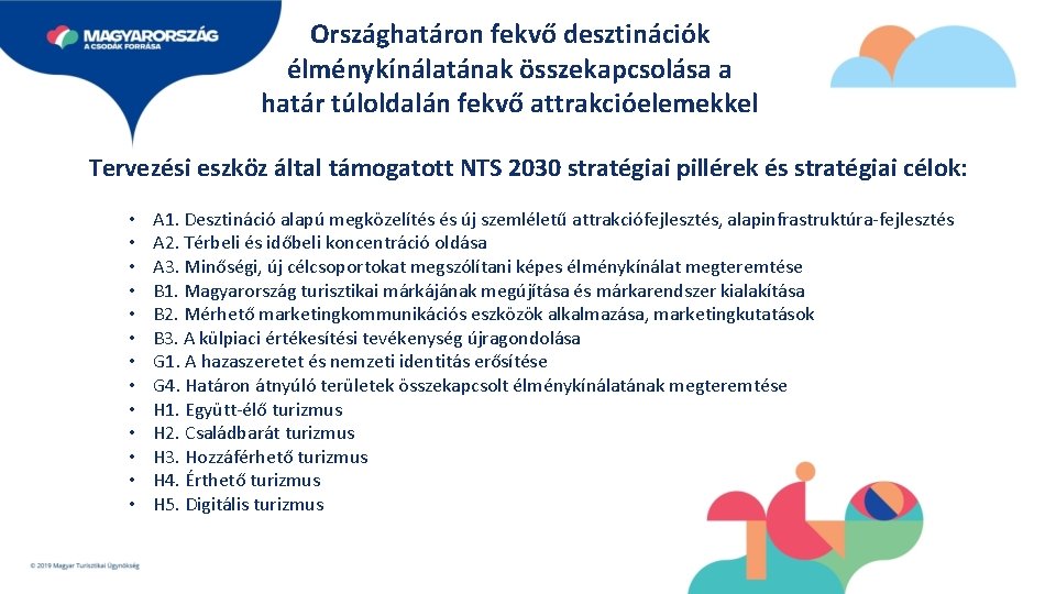 Országhatáron fekvő desztinációk élménykínálatának összekapcsolása a határ túloldalán fekvő attrakcióelemekkel Tervezési eszköz által támogatott