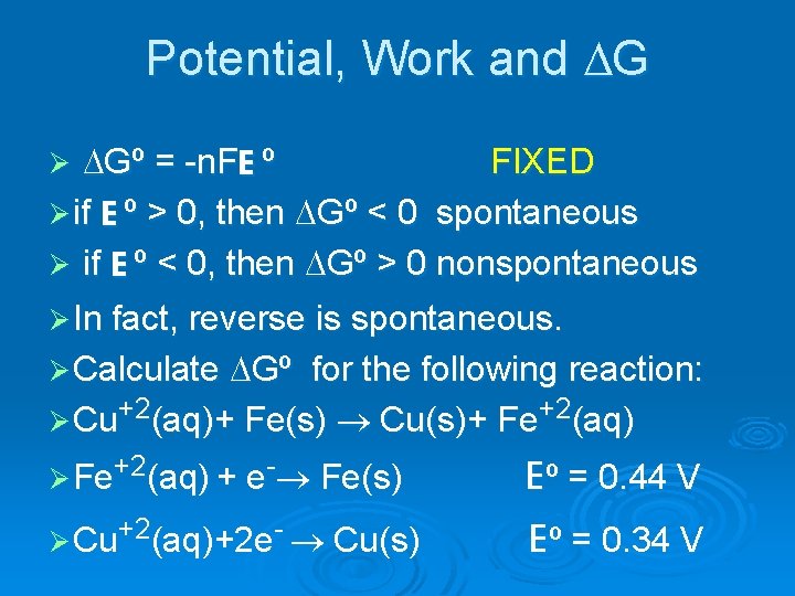 Ap Chemistry Chapter Notes Electrochemistry Applications Of