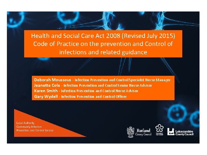 Health and Social Care Act 2008 (Revised July 2015) Code of Practice on the