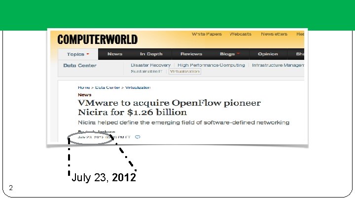 July 23, 2012 2 