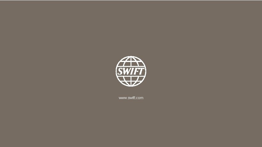 www. swift. com Power Point template - You can edit footer content by going