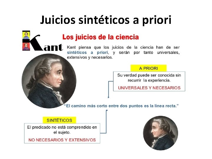 Juicios sintéticos a priori 