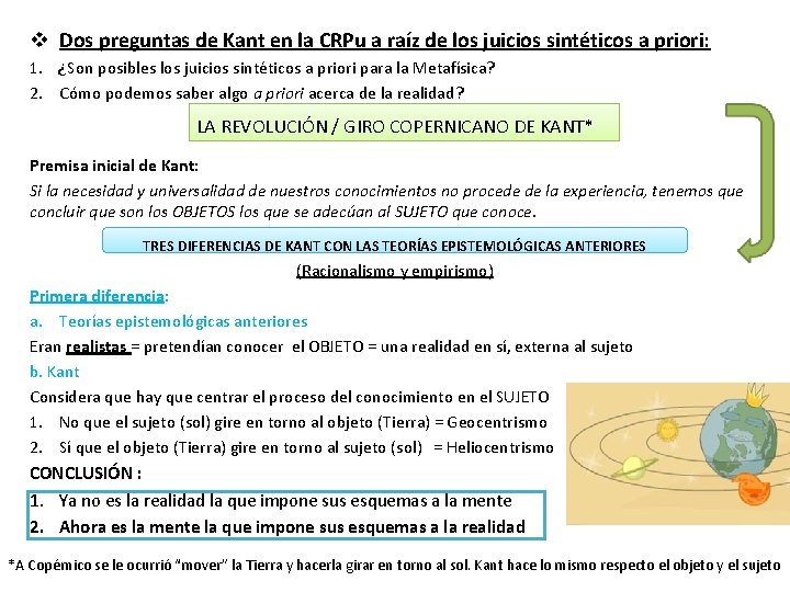 v Dos preguntas de Kant en la CRPu a raíz de los juicios sintéticos v Dos preguntas de Kant en la CRPu a raíz de los juicios sintéticos