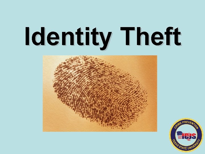 Identity Theft 