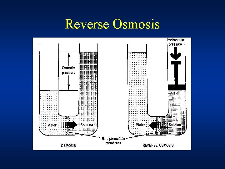 Reverse Osmosis 