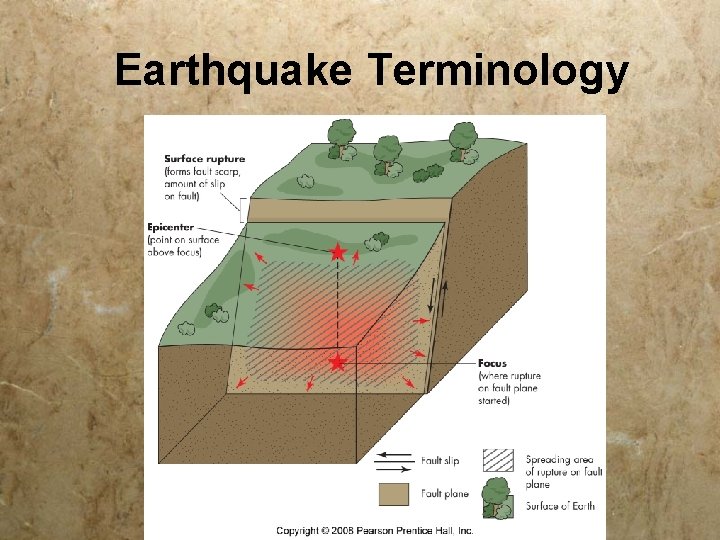 Earthquake Terminology 