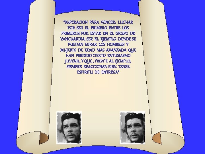 “SUPERACION PÀRA VENCER; LUCHAR POR SER EL PRIMERO ENTRE LOS PRIMEROS, POR ESTAR EN