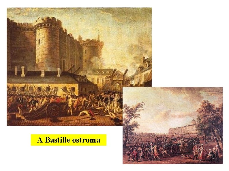 A Bastille ostroma 